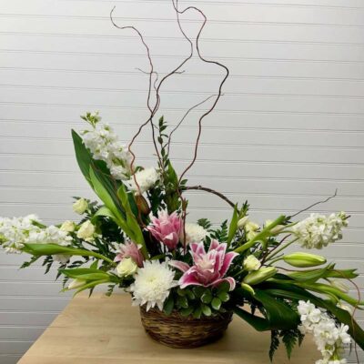 Wicker Basket Arrangement